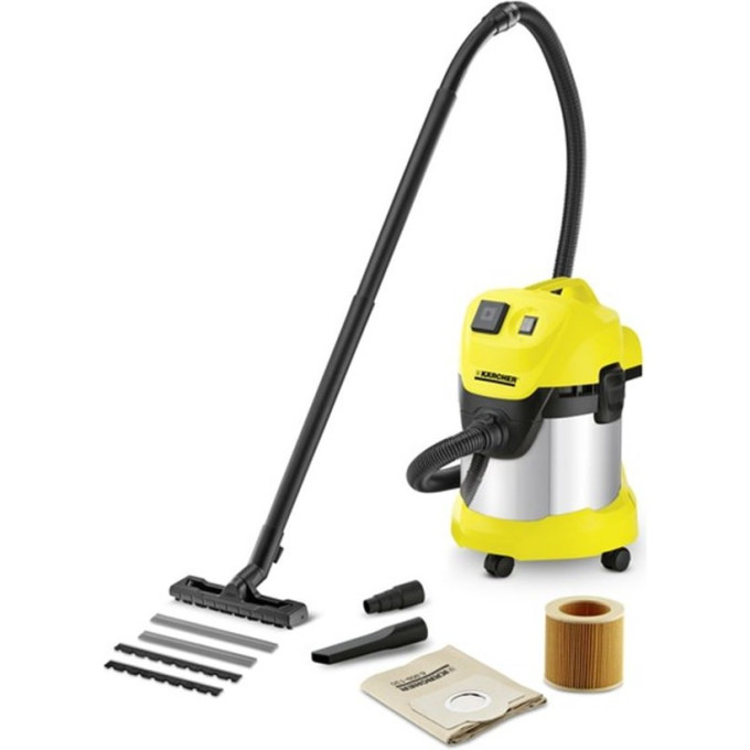 Хозяйственный пылесос KARCHER WD 3 S V-17/6/20 CAR 1,628-149