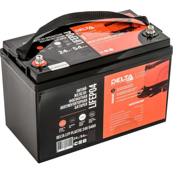 Литий-ионная тяговая аккумуляторная батарея DELTA LFP 36-288 для клининговой техники 9,606-154