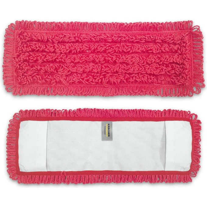 Насадка из микроволокна KARCHER петельчатая с карманами, красная, 40 см 6,999-136